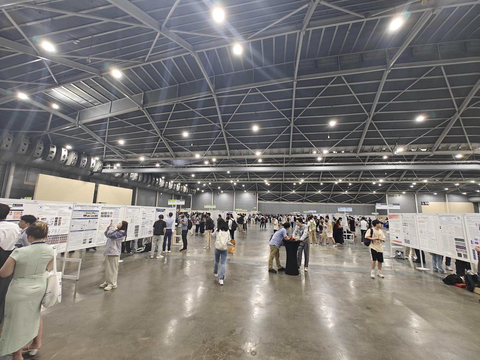 Poster session at AAAI 2026