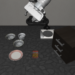 Scene with a different background texture